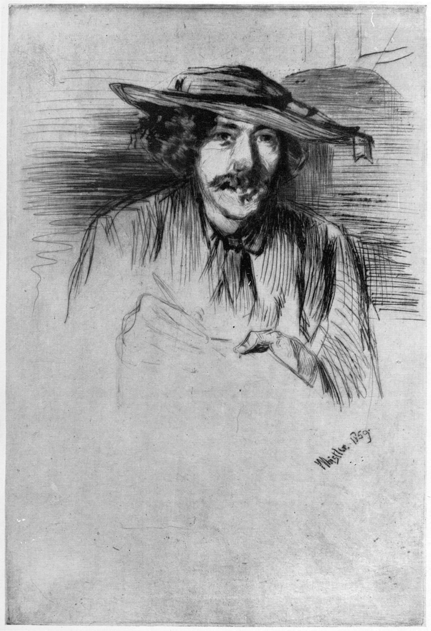Whistler door James Abbott McNeill Whistler