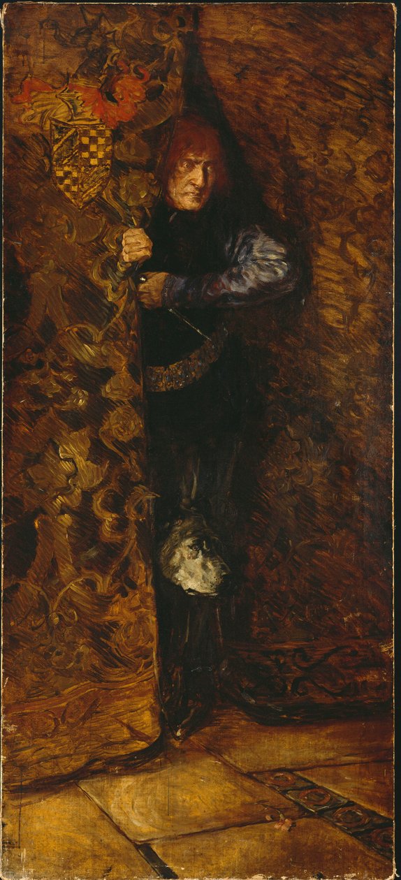 Henry Irving als Macbeth, 1875 door James Archer