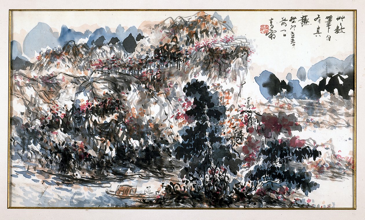 Landschap door James Baker Pyne