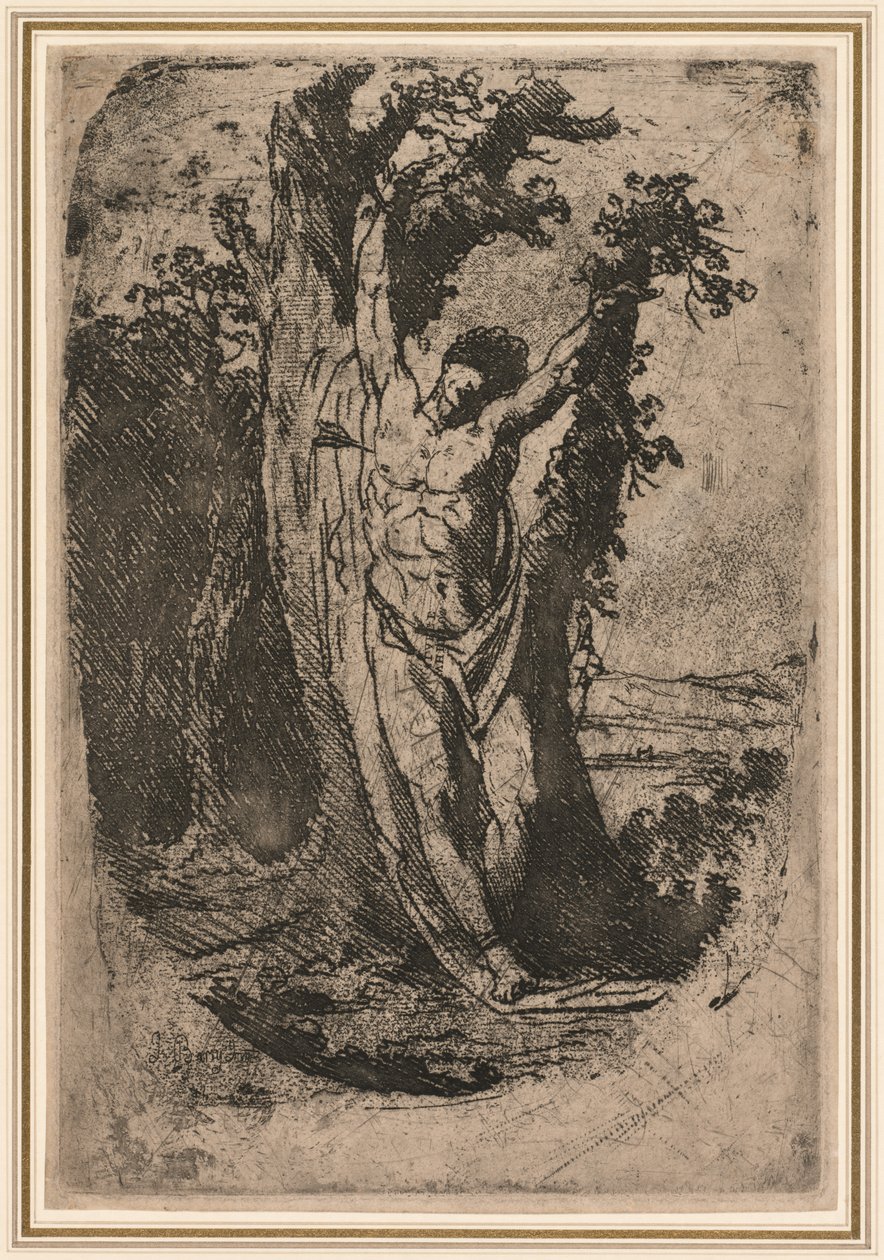 Sint Sebastiaan door James Barry (Irish