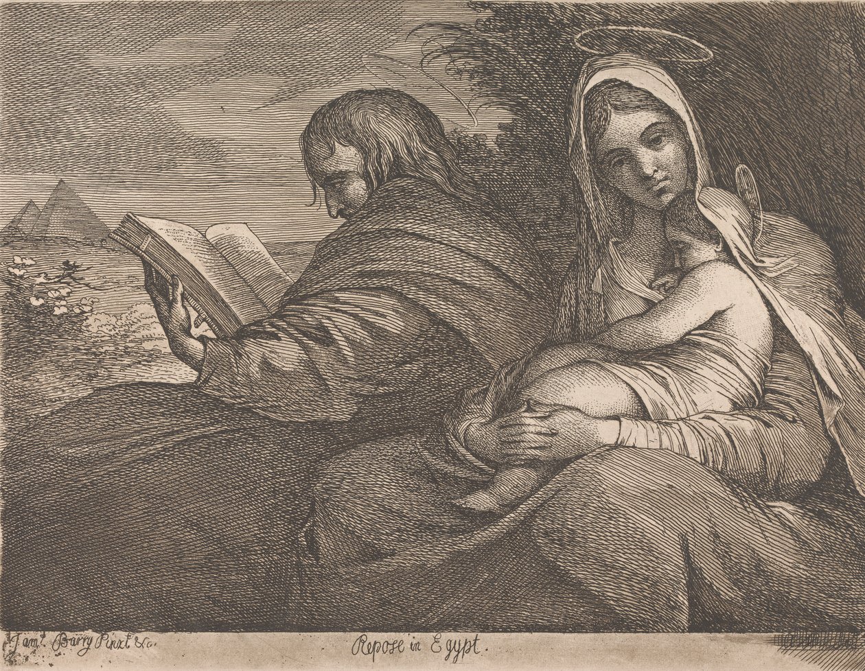 Rust in Egypte door James Barry