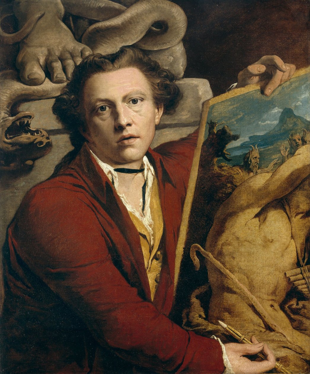 Zelfportret door James Barry