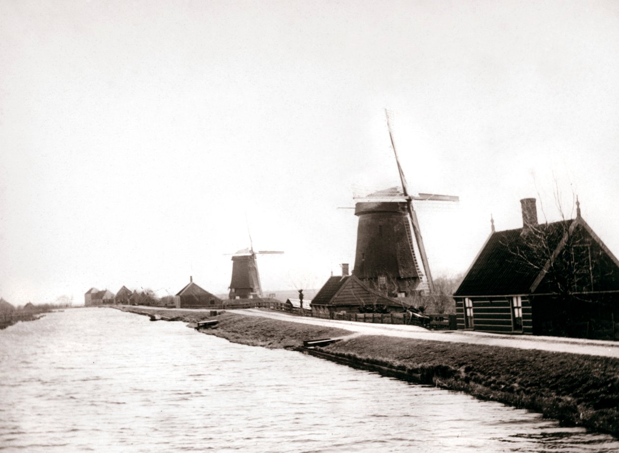 Molens, Laandam, Nederland, 1898 door James Batkin