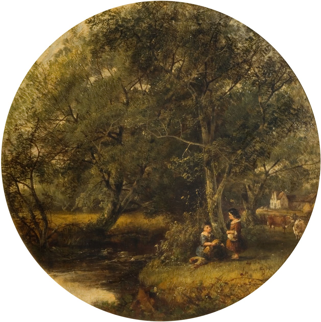 De stroom, 1875 door James Baylis Allen