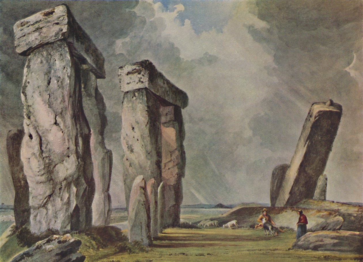 Stonehenge, Wiltshire, ca. 1830, 1946 door James Bridges