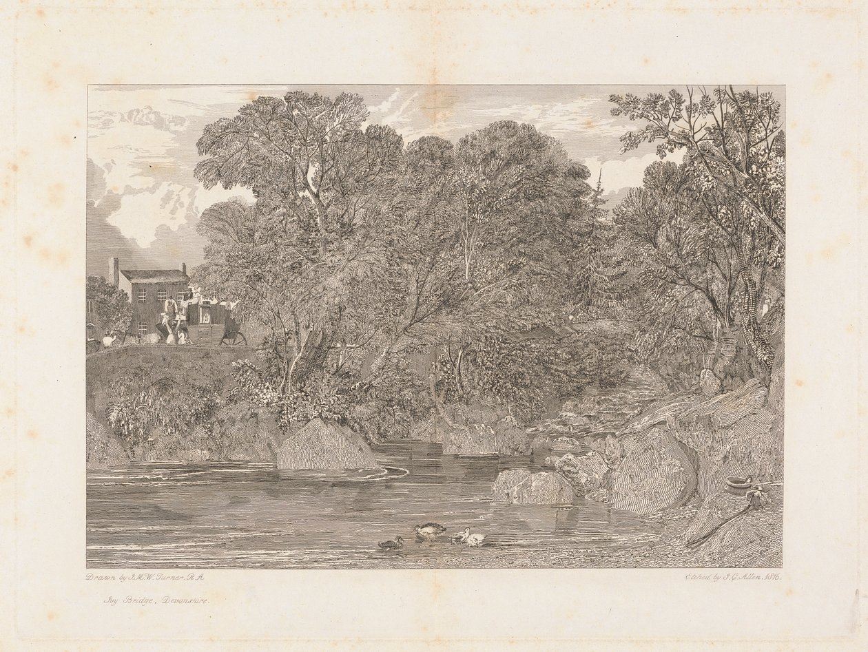 De Ivy Bridge, Devonshire door James C. Allen
