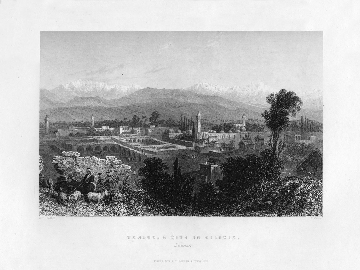 Tarsus, Turkije, 1841 door James Carter