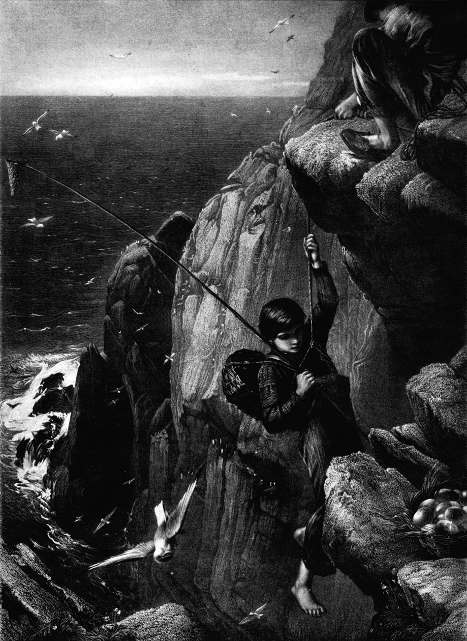 Eierverzamelaars, ca. 1873, 1911 door James Clarke Hook