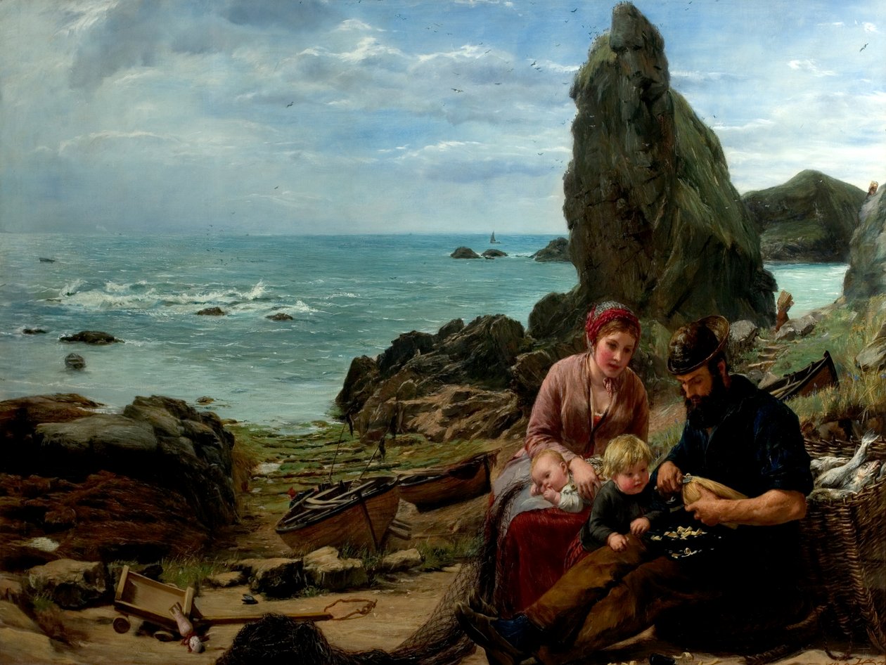 Harten van eik, 1875 door James Clarke Hook