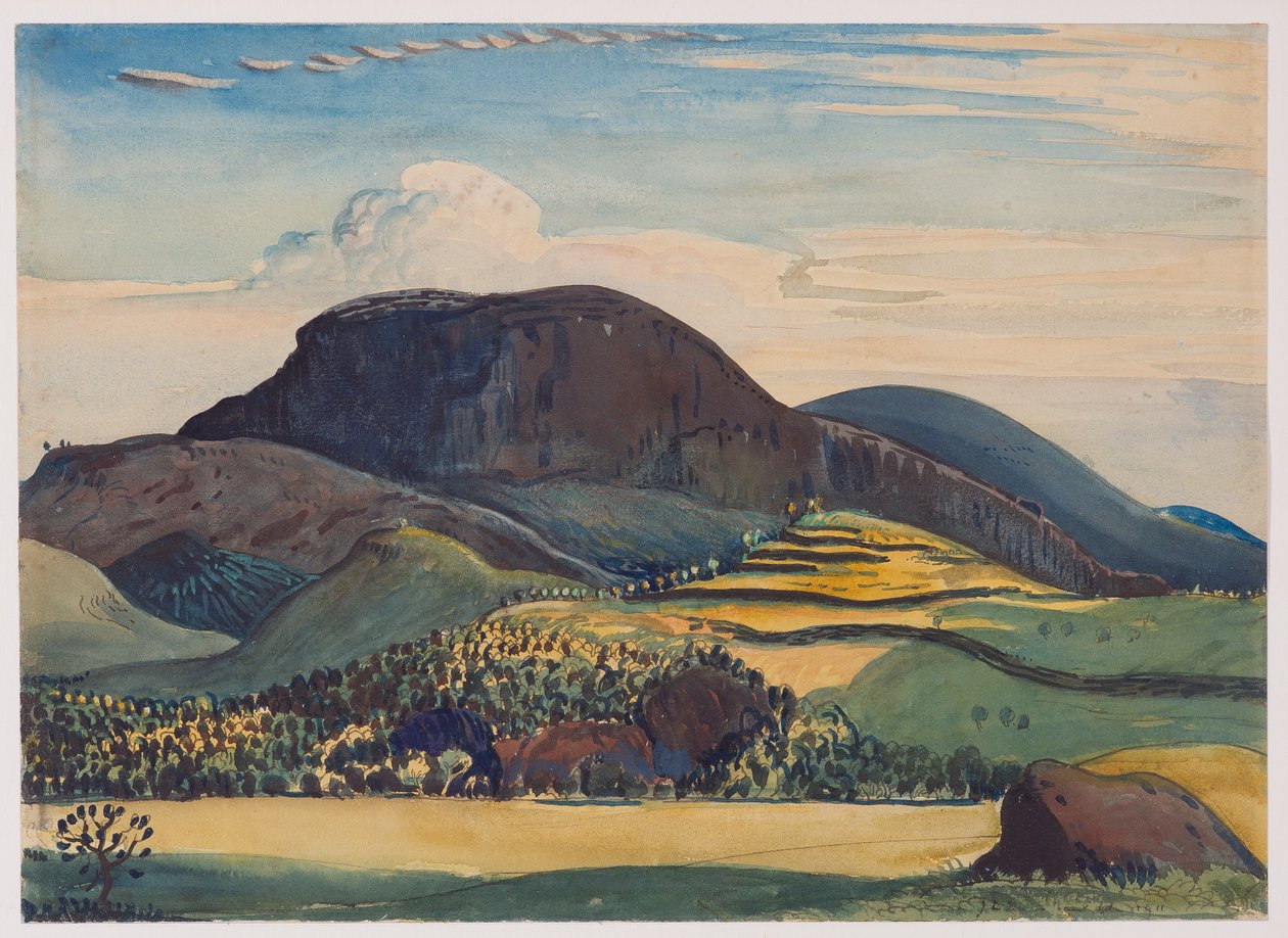 Nant Ddu, c.1911 door James Dickson Innes