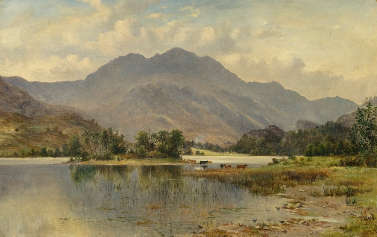 Landschap, Hooglandscène door James Docharty