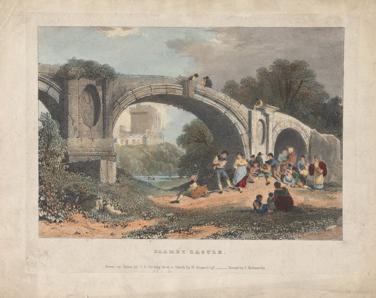 Kasteel Blamey door James Duffield Harding