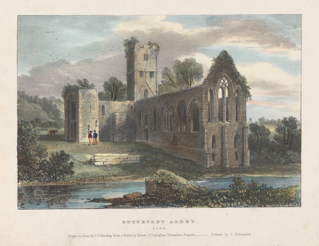 Buttevent Abbey door James Duffield Harding