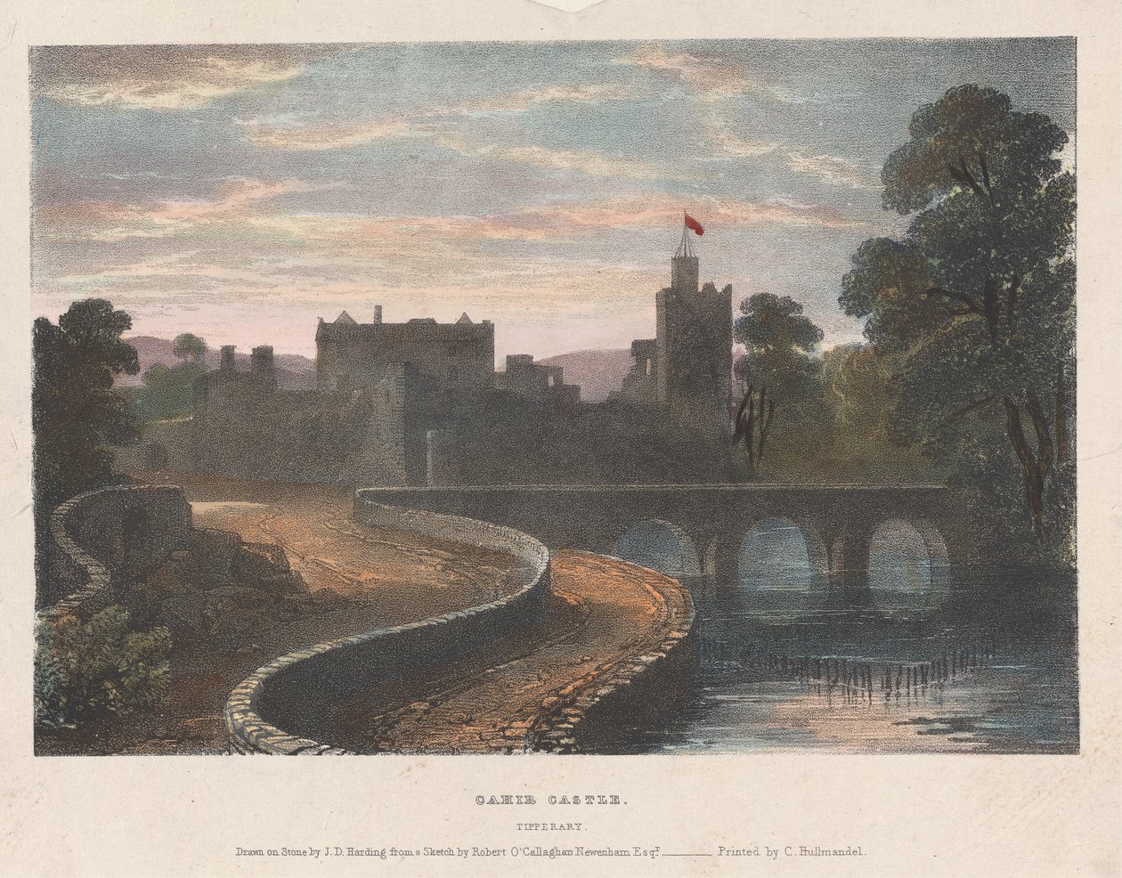 Cahir Kasteel door James Duffield Harding