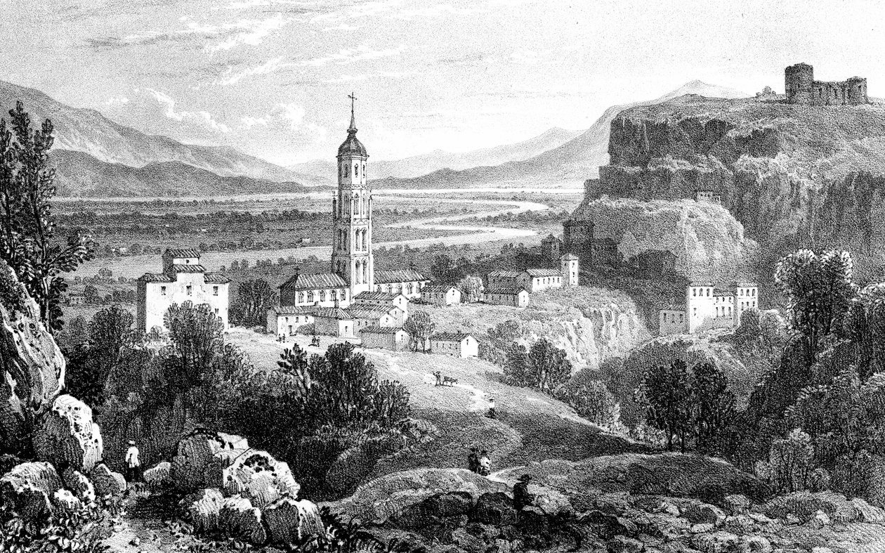 Fraga, Spanje, 1823 door James Duffield Harding