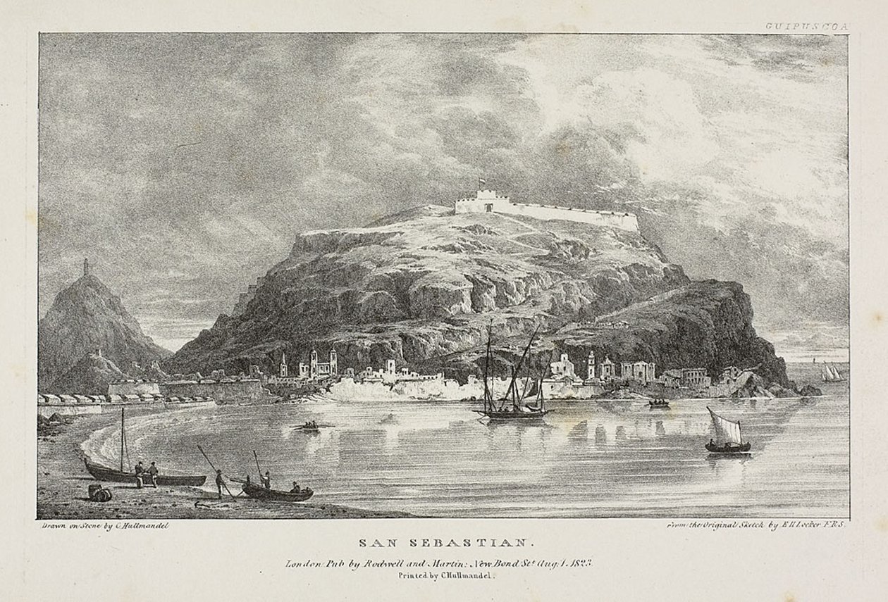San Sebastian door James Duffield Harding