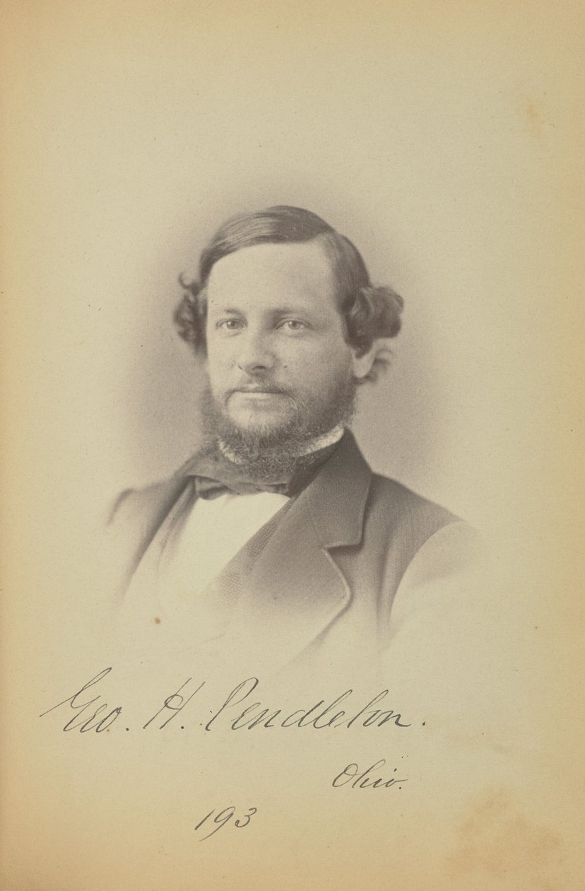 George H. Pendleton door James Earle McClees