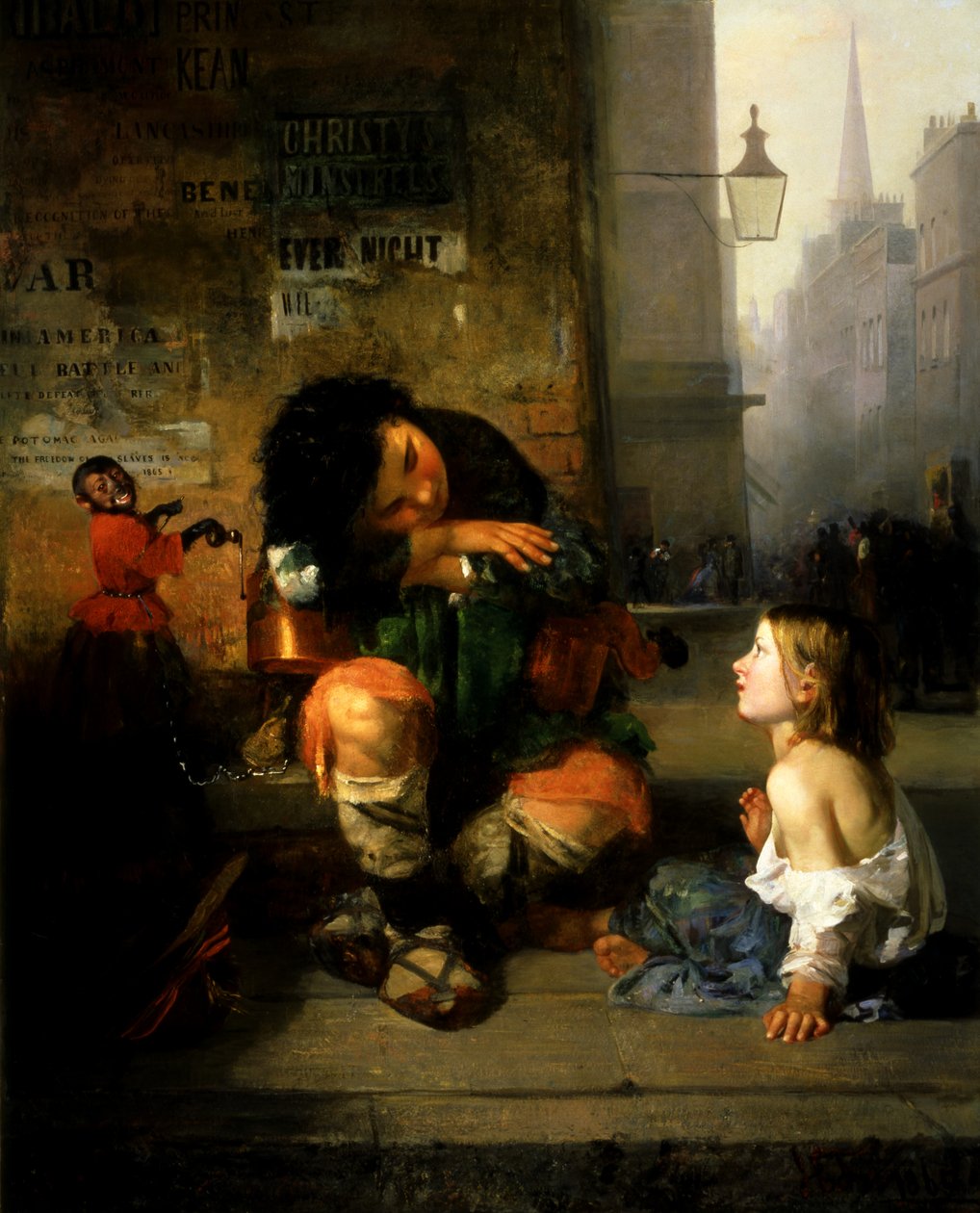 De Savoyaardse Jongen in Londen, 1865 door James Edward Freeman