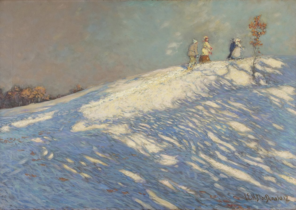 Ochtendschaduwen, 1912 door James Edward Hervey Macdonald