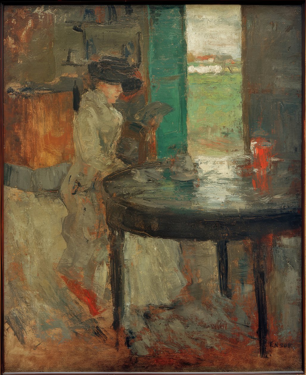 Het wachten door James Sidney Ensor