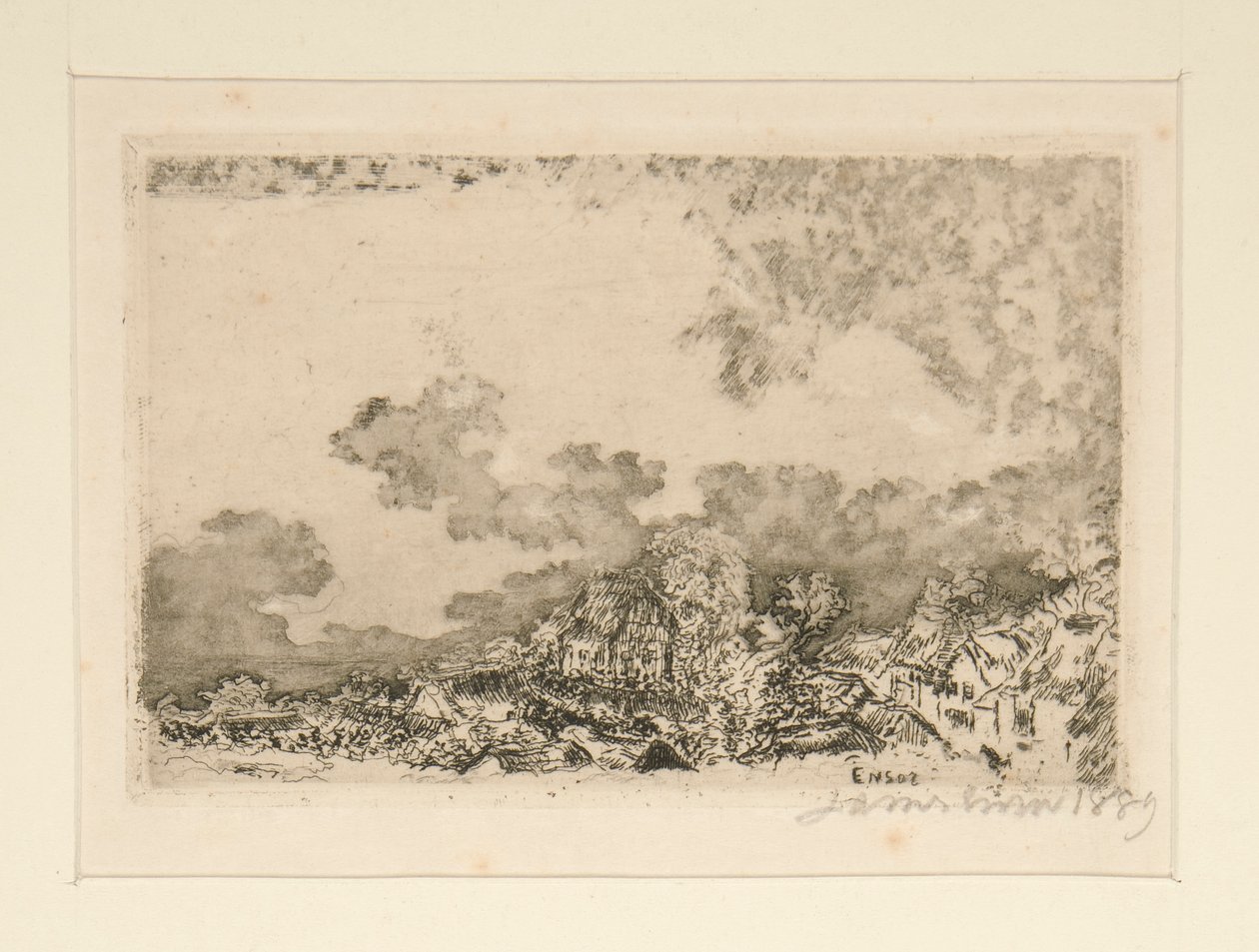 L door James Ensor