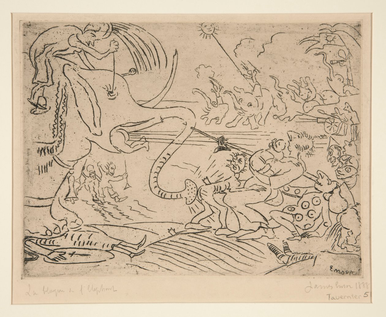 La blague de l door James Ensor