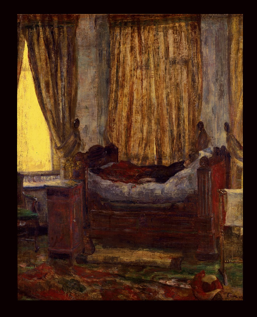 De Jonkvrouw in Nood door James Ensor