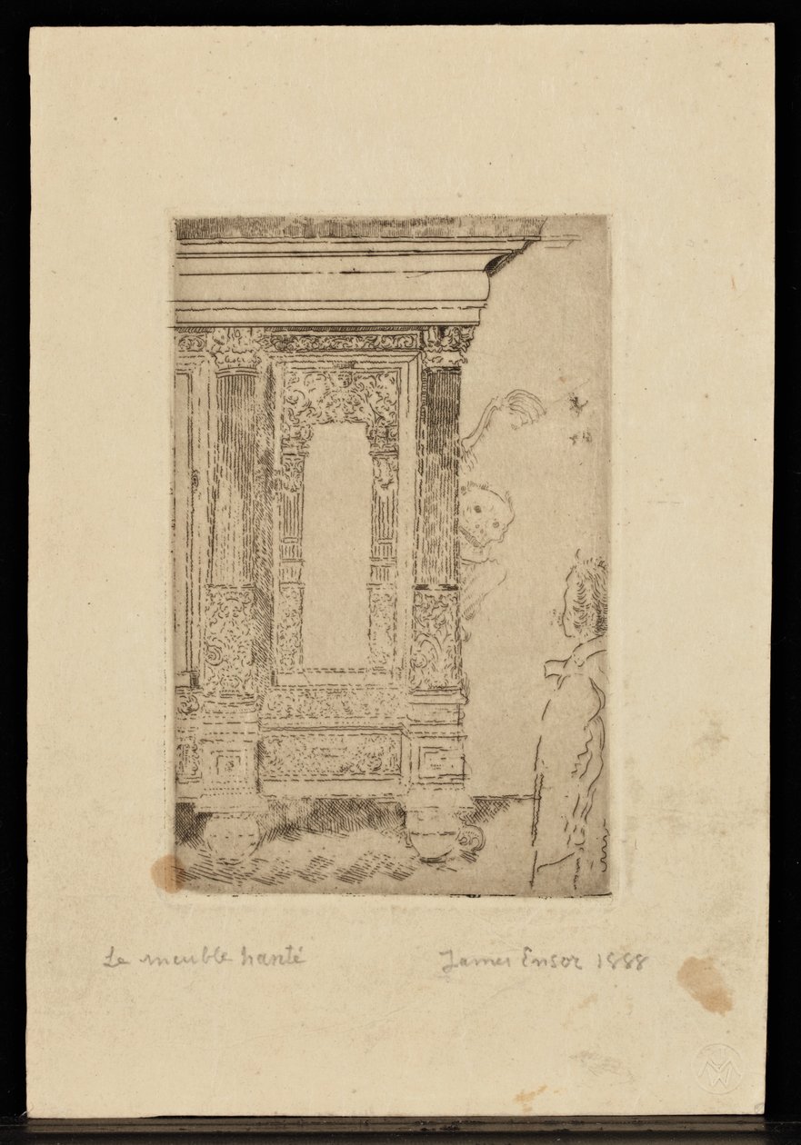 Het Spookmeubilair door James Ensor