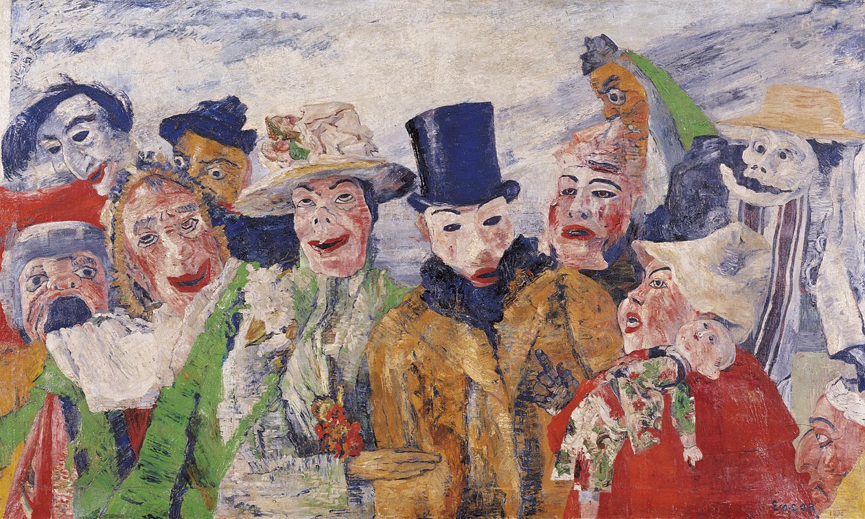 De Intrige, 1890 door James Ensor