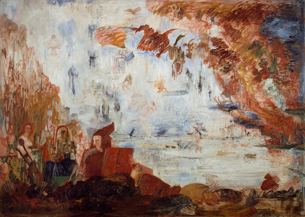 De Verleiding van Sint Antonius door James Ensor