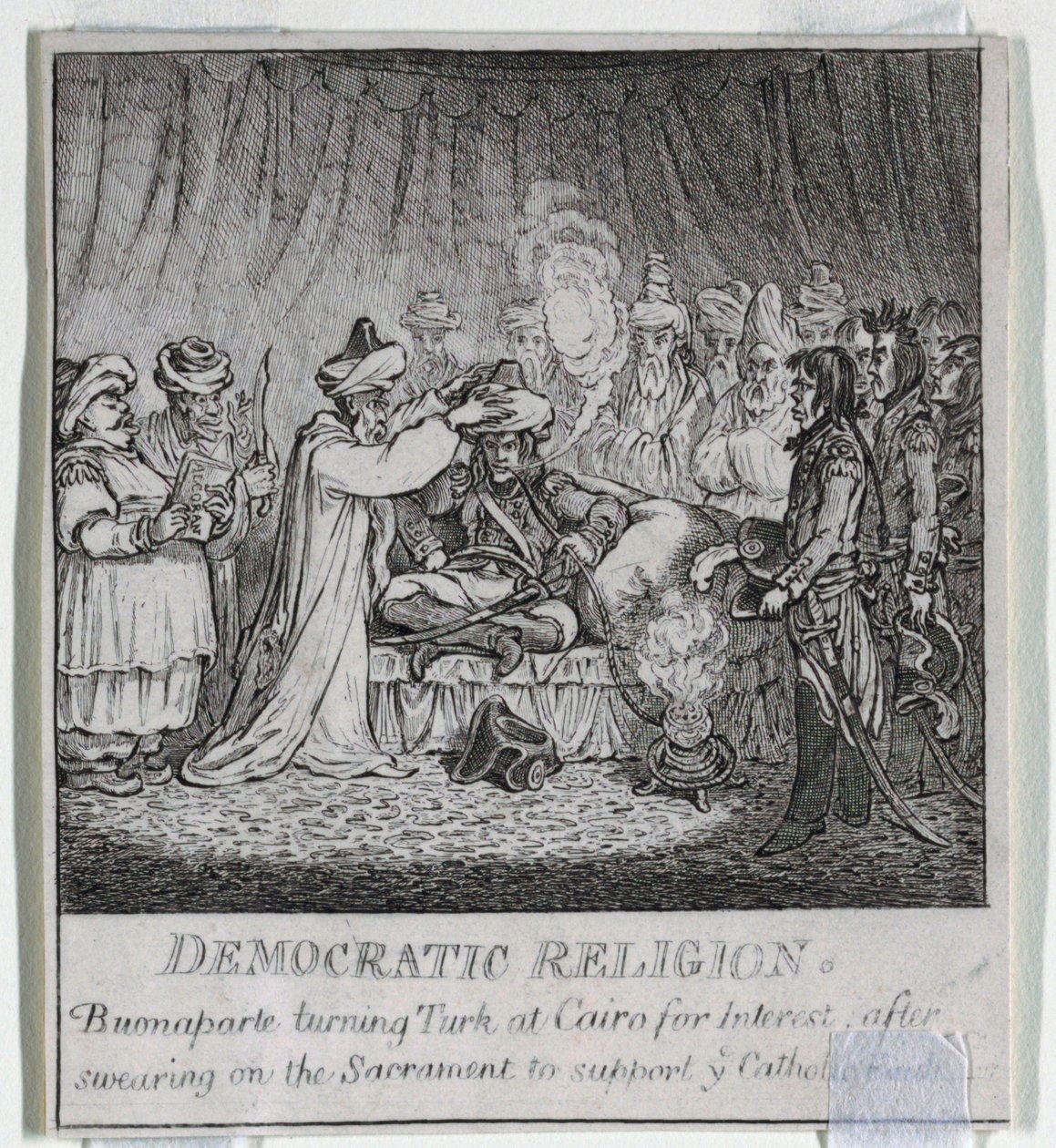 "Democratie, of een schets o door James Gillray
