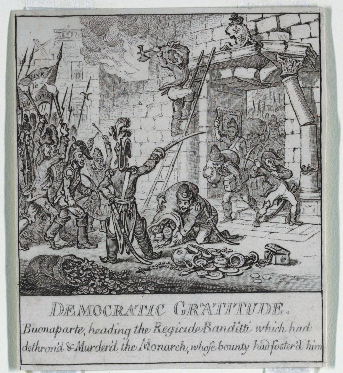 Democratie, of een schets door James Gillray