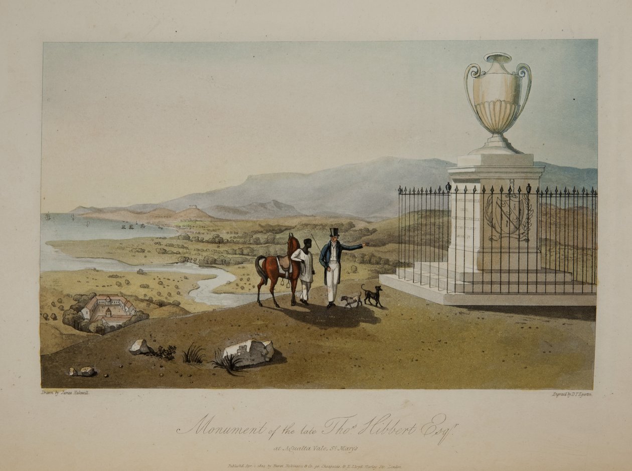 Monument van wijlen Thomas Hibbert, Esq door James Hakewill