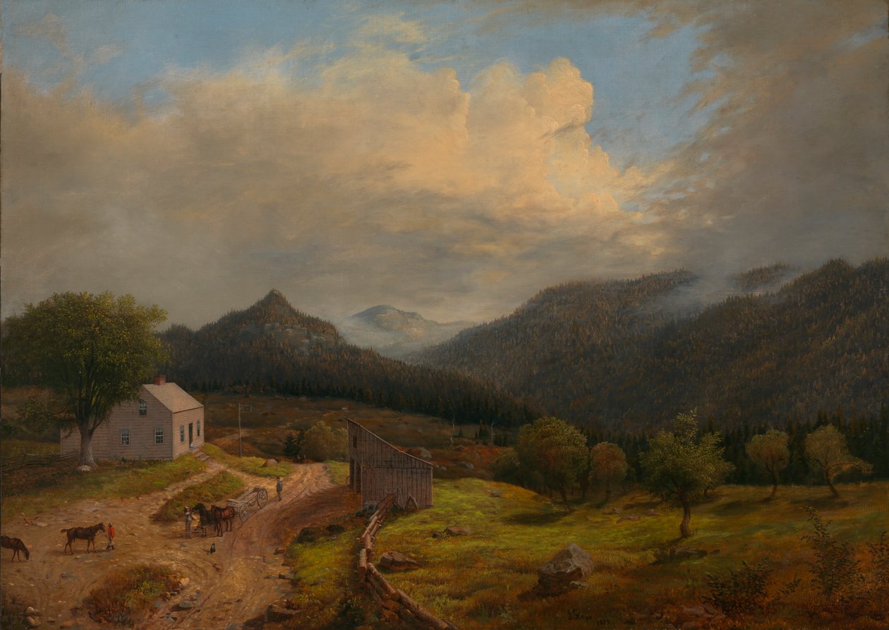 Taverne in New Boston, Vermont door James Hope