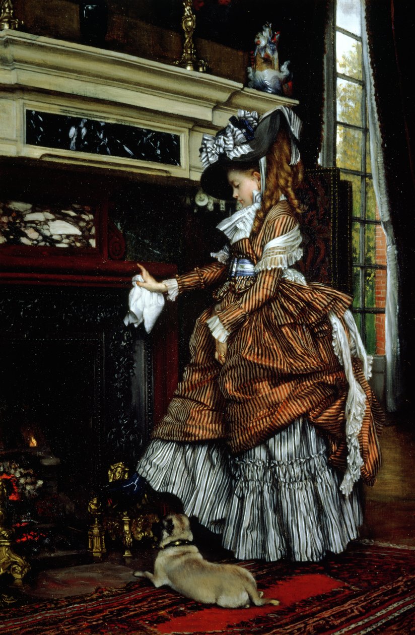 De Schoorsteen, 1869 door James Jacques Joseph Tissot