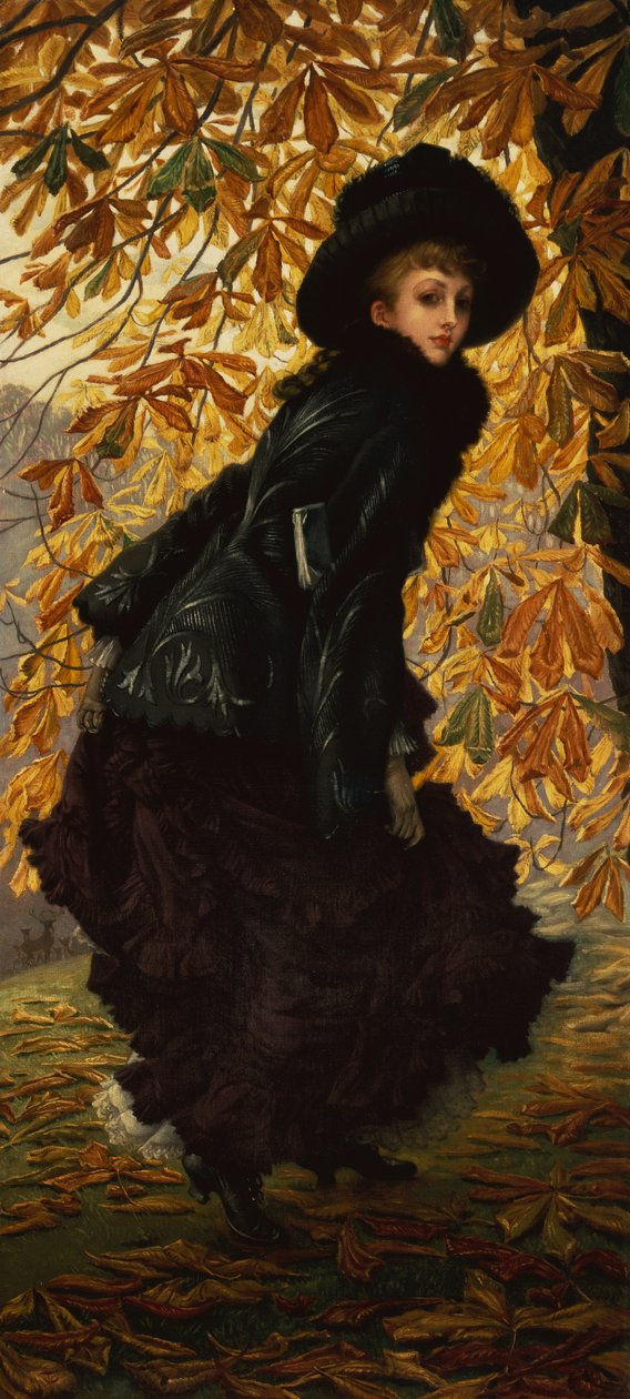 Oktober door James Jacques Joseph Tissot