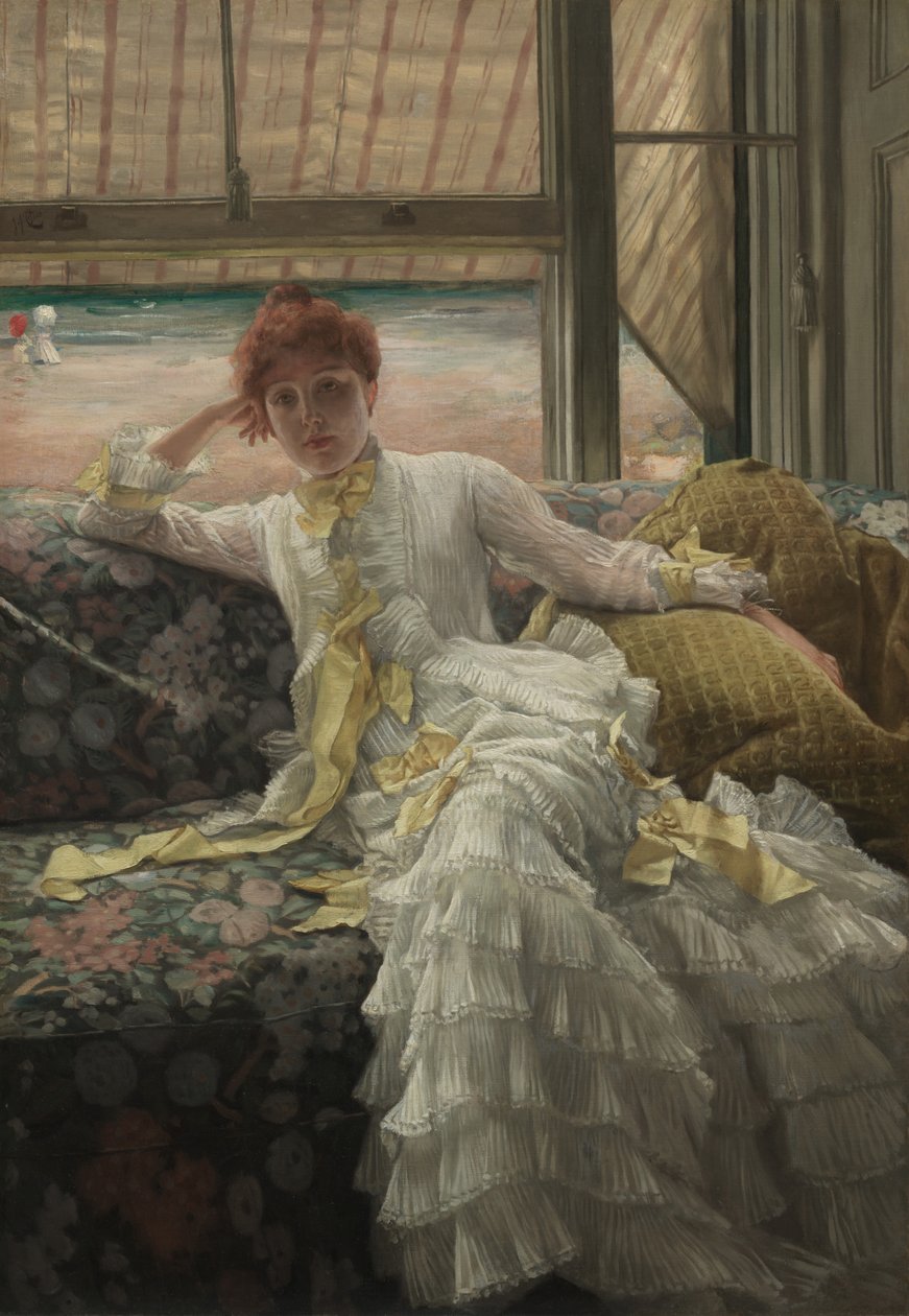 Aan zee door James Jacques Joseph Tissot