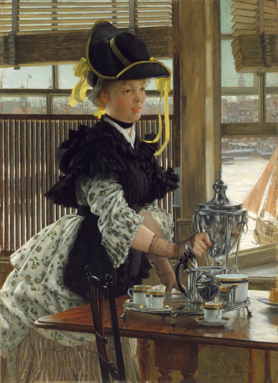 Thee door James Jacques Joseph Tissot
