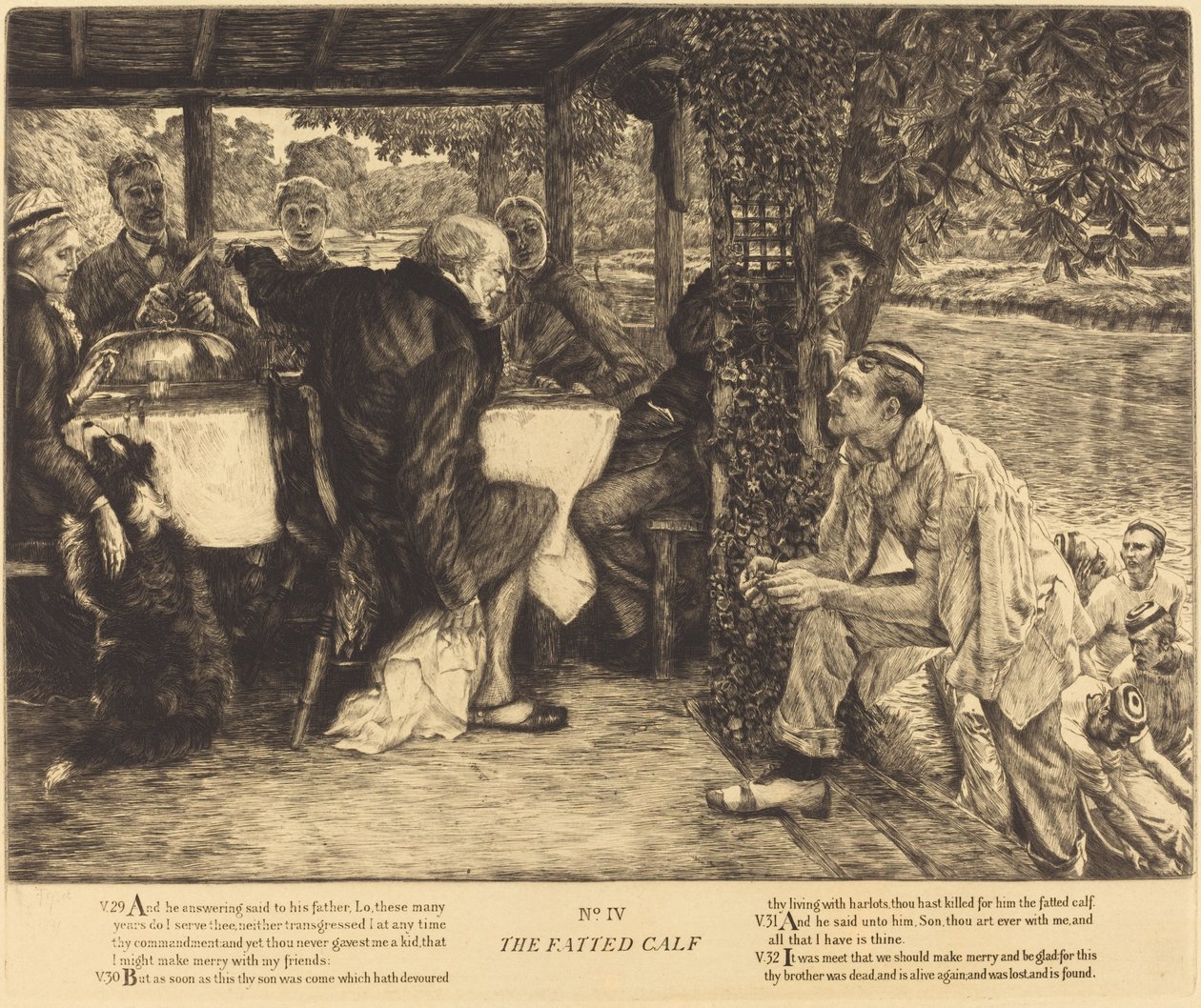 Het Gemeste Kalf door James Jacques Joseph Tissot