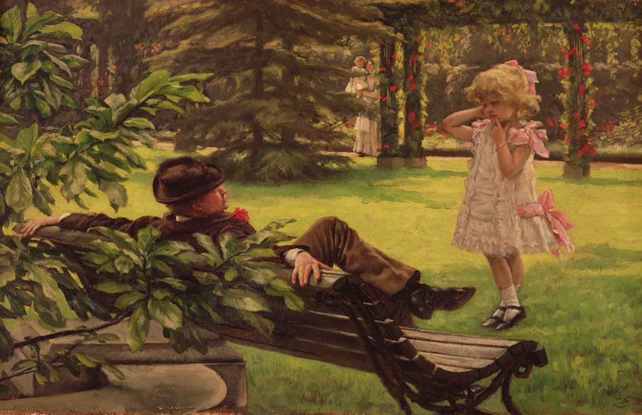 Oom Fred, c.1879 door James Jacques Joseph Tissot