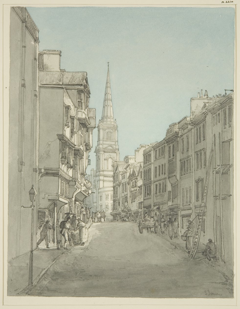 Hoogstraat door James Johnson