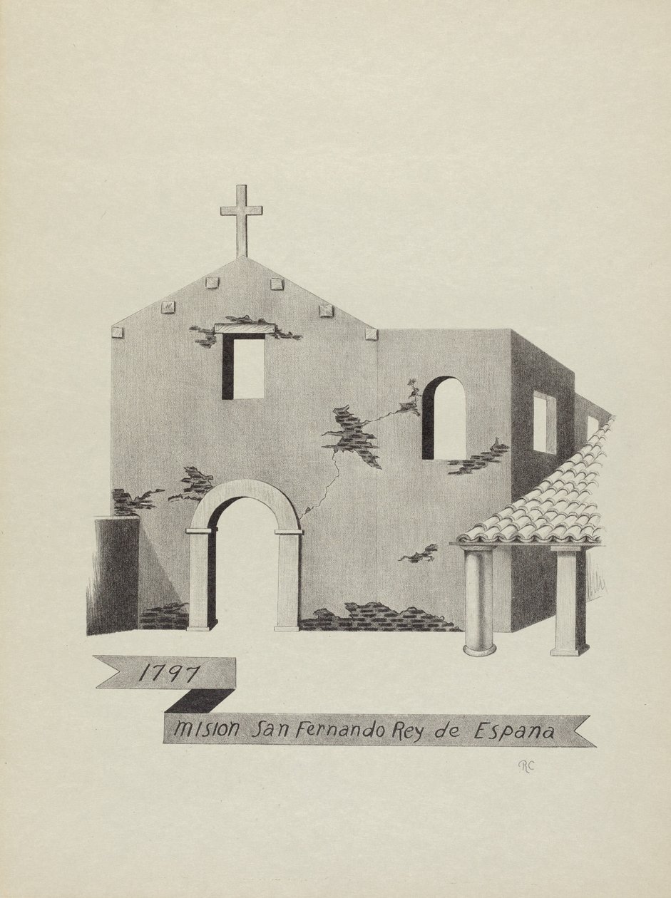 Missie San Fernando Rey de España door James Jones