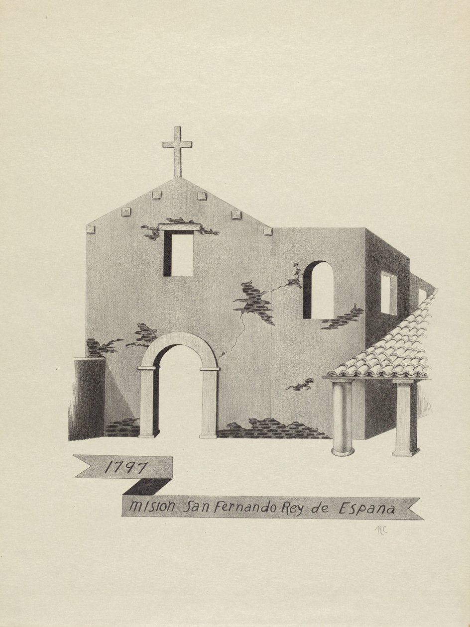 Mision San Fernando Rey de España door James Jones