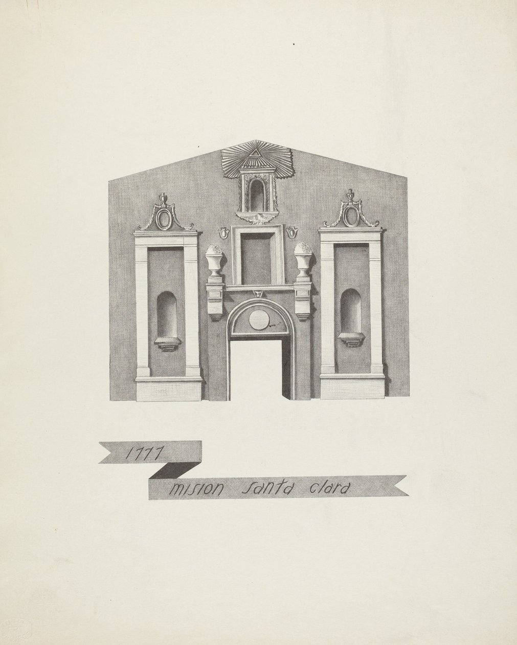 Missie Santa Clara door James Jones