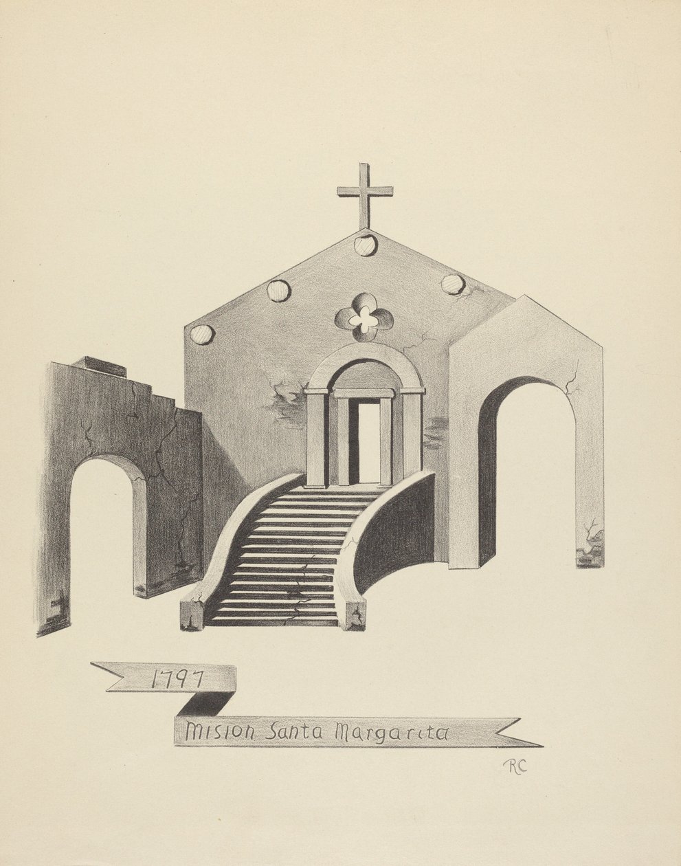Missie Santa Margarita door James Jones