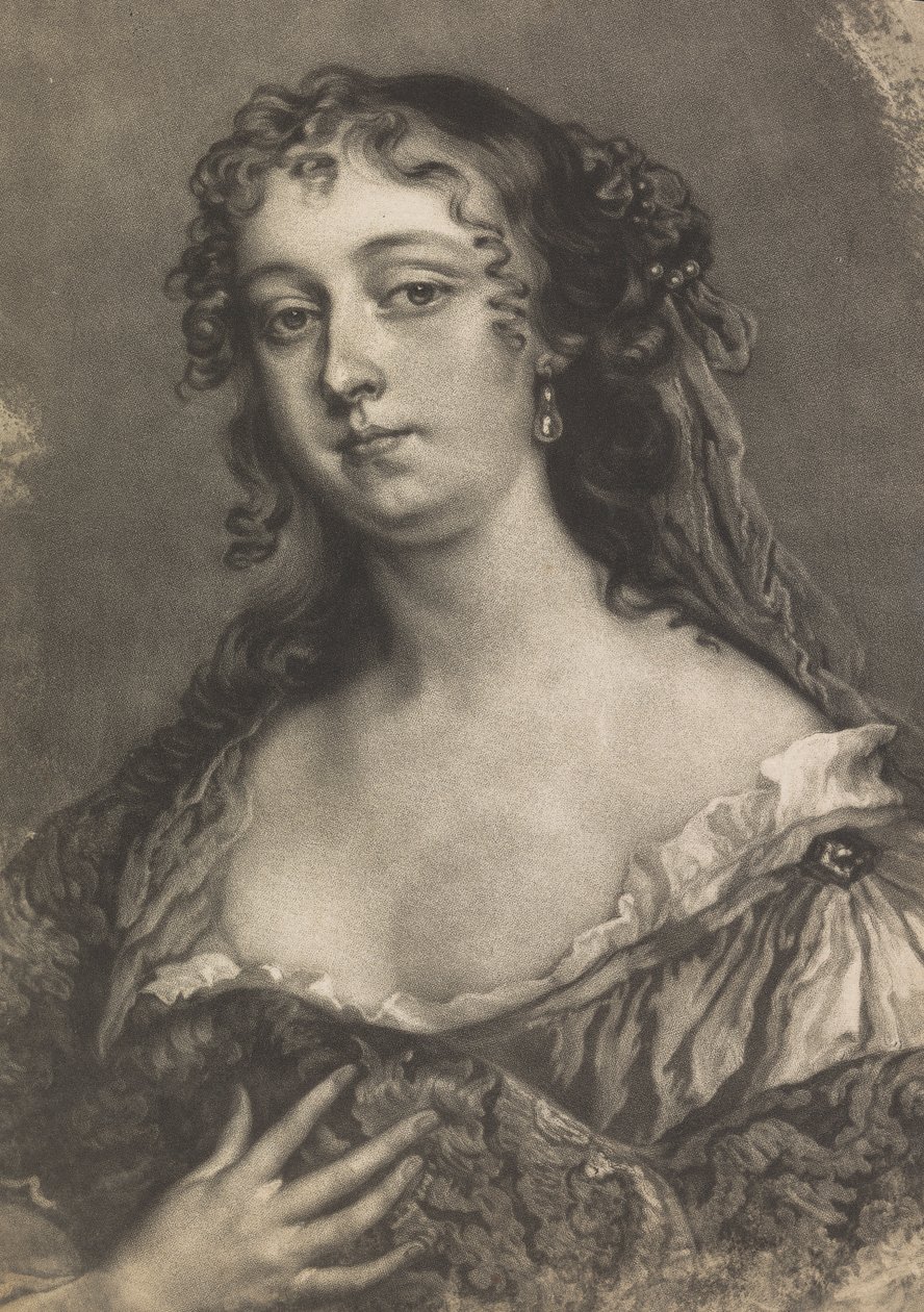 Elizabeth Comtesse de Gramont door James McArdell