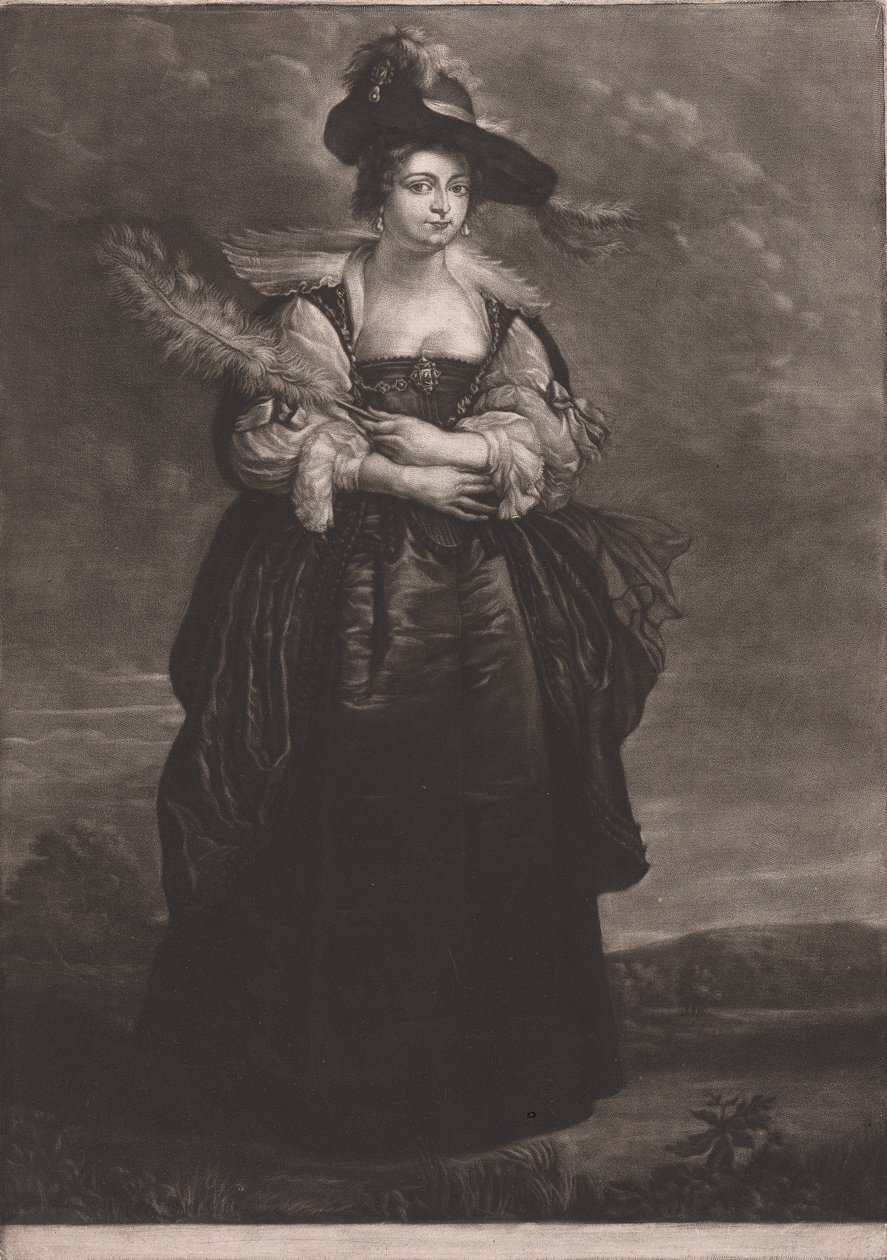 Lady Helena Forman door James McArdell