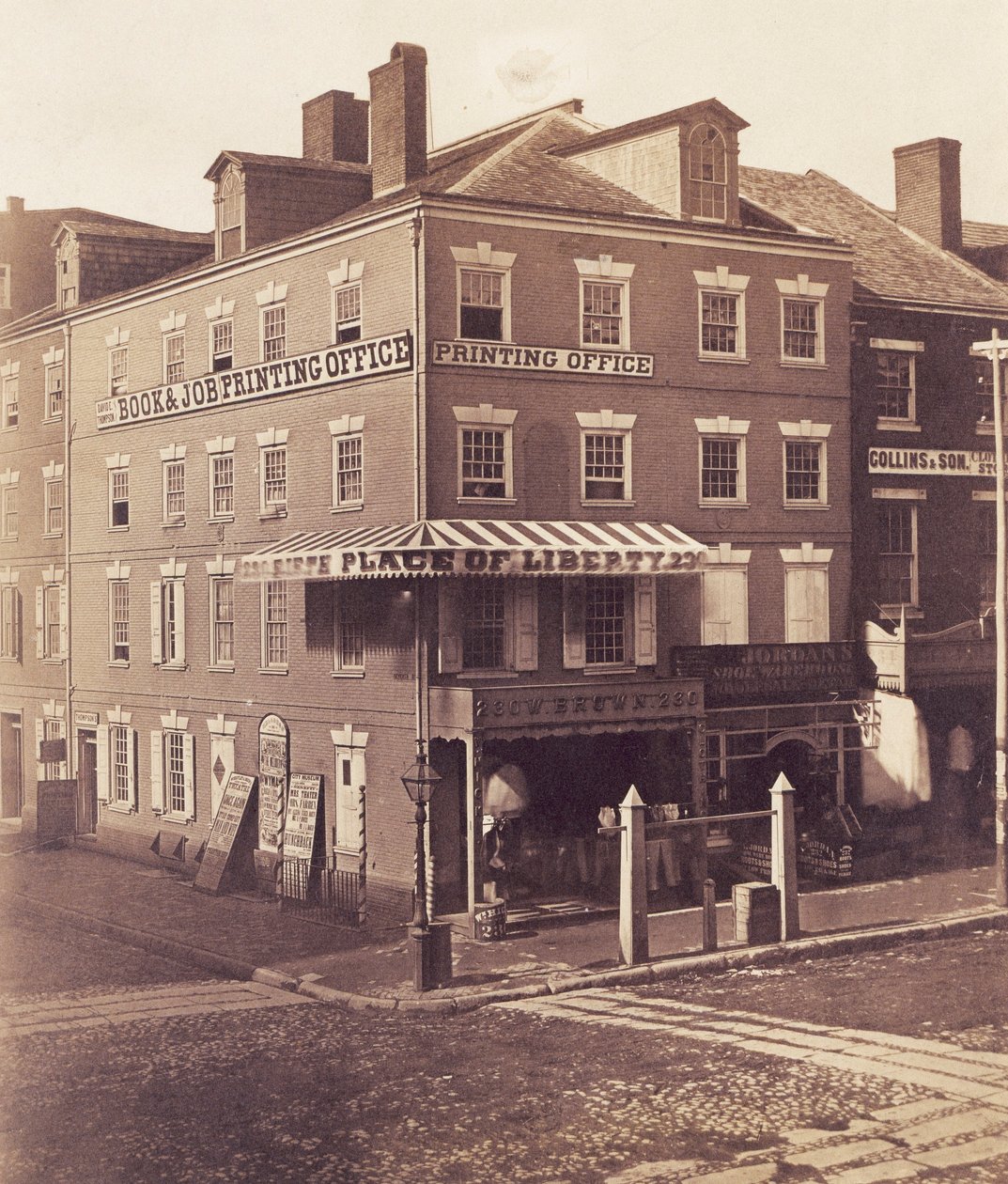 Jeffersons huis, Philadelphia door James McClees