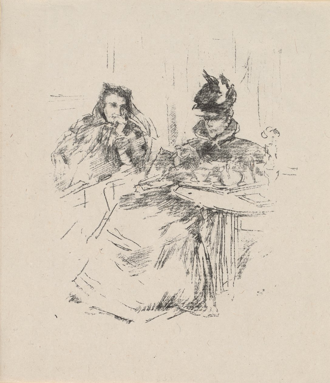 Middagthee door James Abbott McNeill Whistler