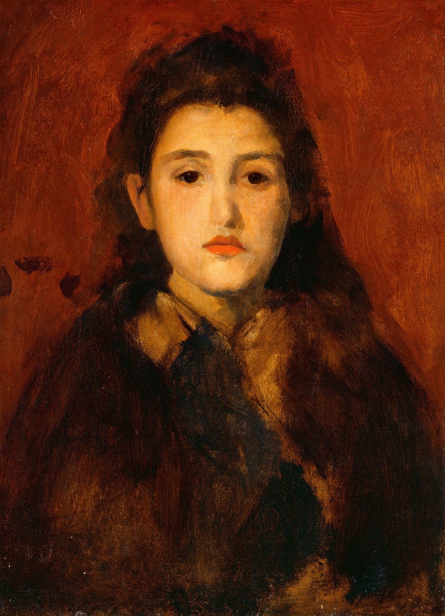 Alice Butt door James Abbott McNeill Whistler